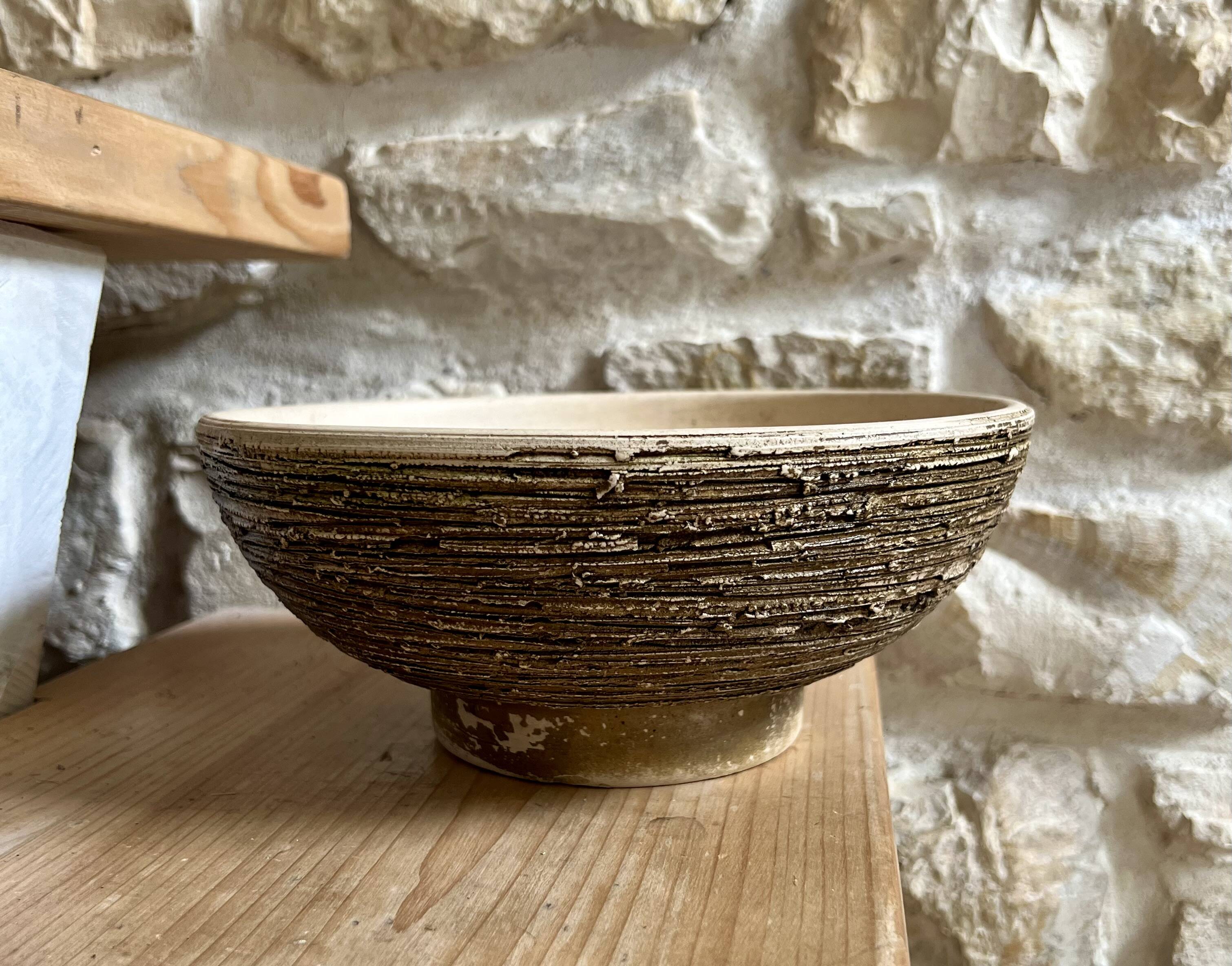 50s modernist ceramic planter