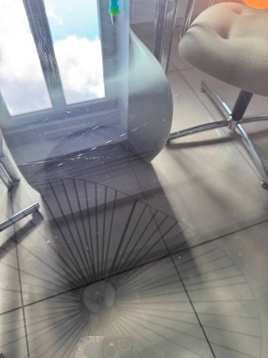 Table de salle à manger hexagonale, 1970