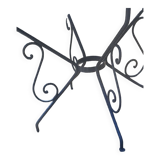 Vintage wrought iron coffee table