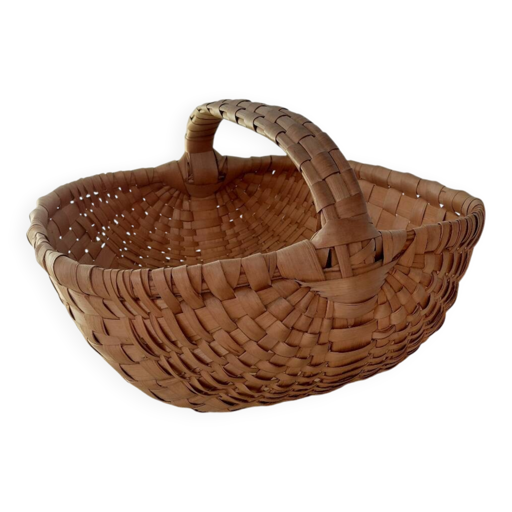 Old wicker basket