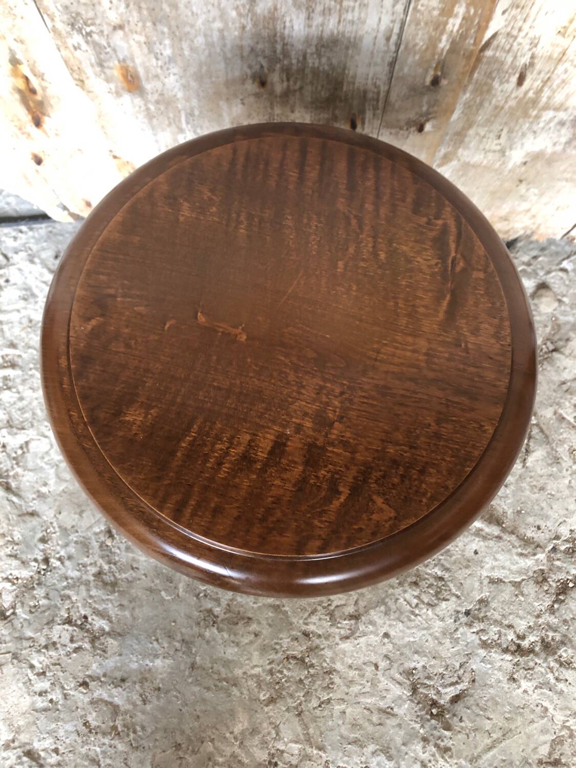 Sellette table appoint bois tourné vintage #a576