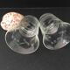 10 verres gobelets ciselés années 40