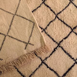 Tapis marocain beni ourian, 210x144