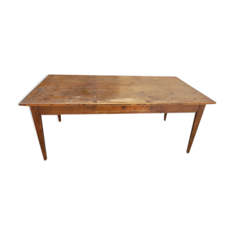 Table de ferme rustique ancienne 1900 -1m81