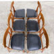 60s Schionning and Elgaard teak dining chair for Randers set/6