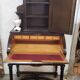 Bureau bonheur du jour Napoléon III en bois noirci