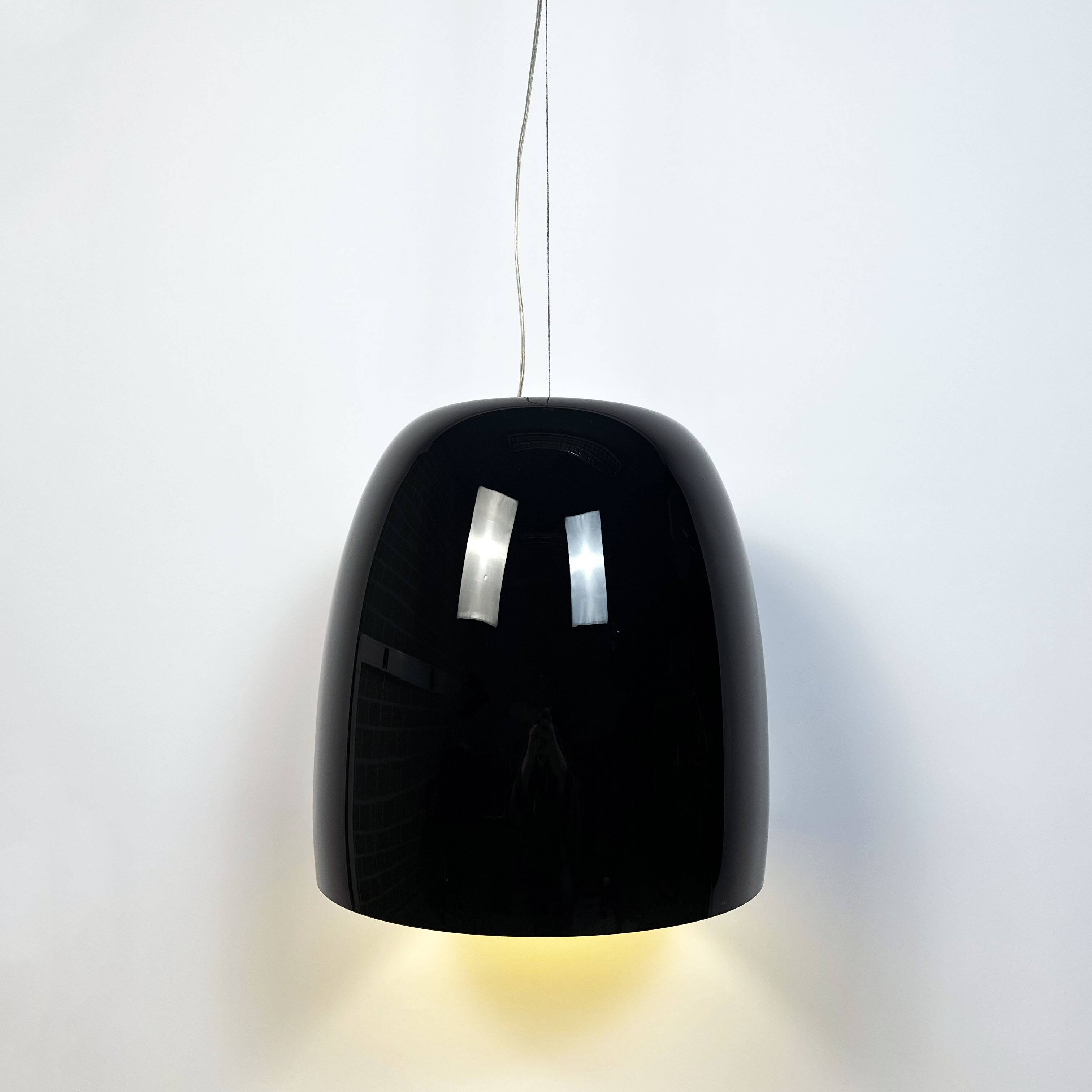 Prandina Notte S5 Pendant Lamp – Black & Yellow – Perfect Condition
