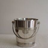 Christofle ice bucket in silver-plated metal, Biarritz model