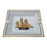 Hermes ashtray porcelain