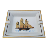 Hermes ashtray porcelain