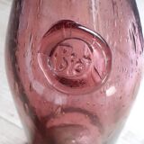Bouteille verre Biot longue ancienne