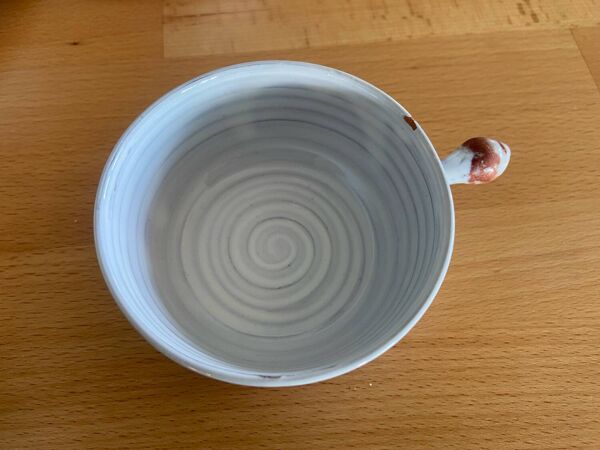 Théiere , 4 tasses et 2 soucoupes Vallauris années 50 Grandjean Jourdan