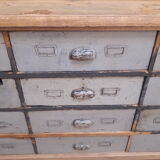Industrial sideboard with 16 drawers