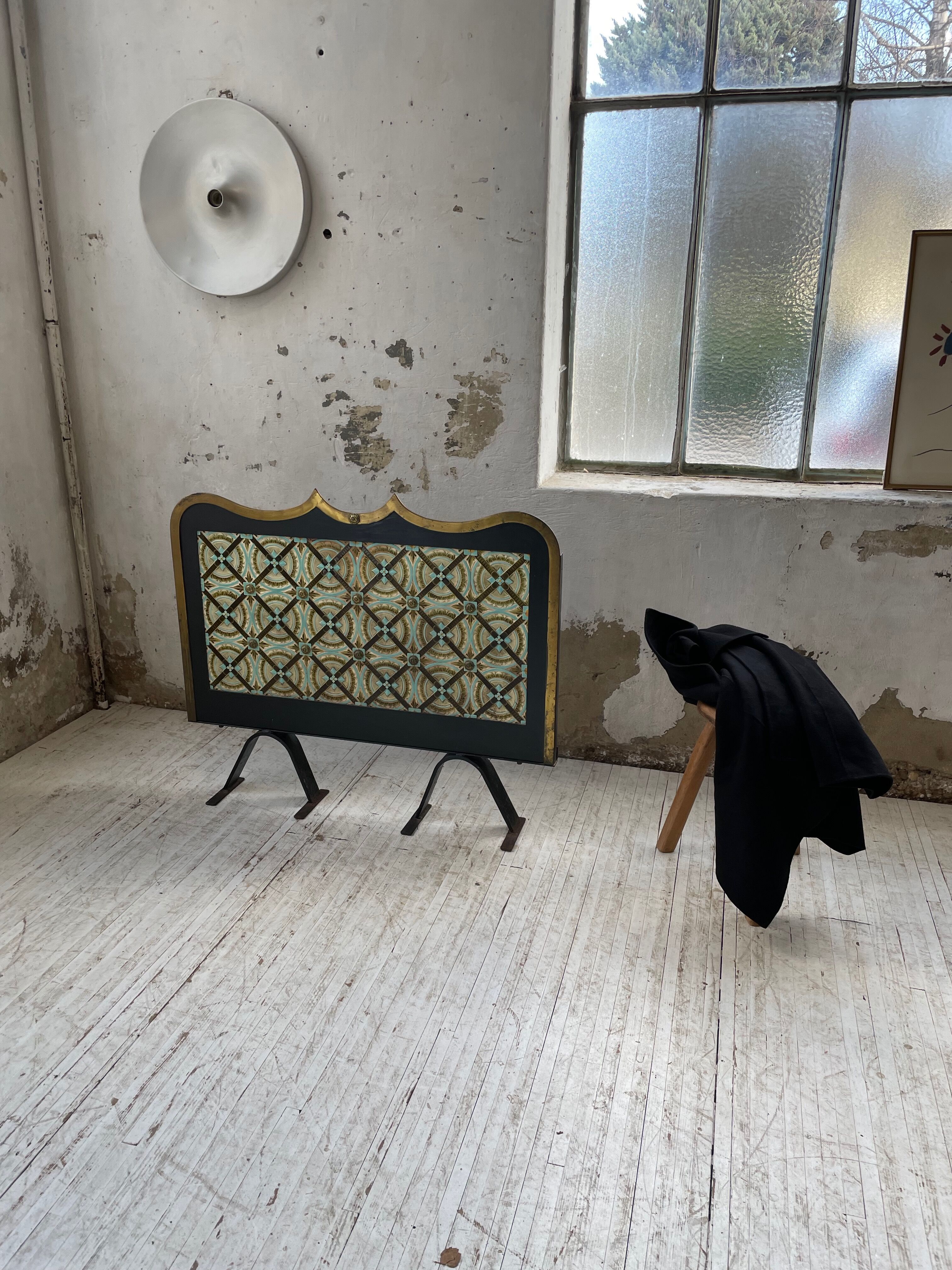 Firewall cast iron and ceramics 50s