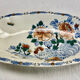 Old Gien rooster peony dish 1938/1960