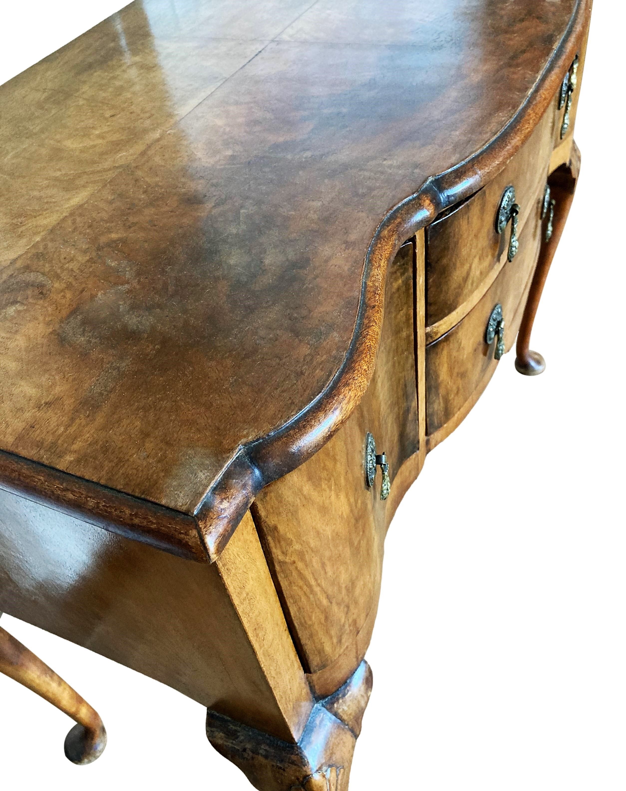 19th-century Chippendale-style lowboy