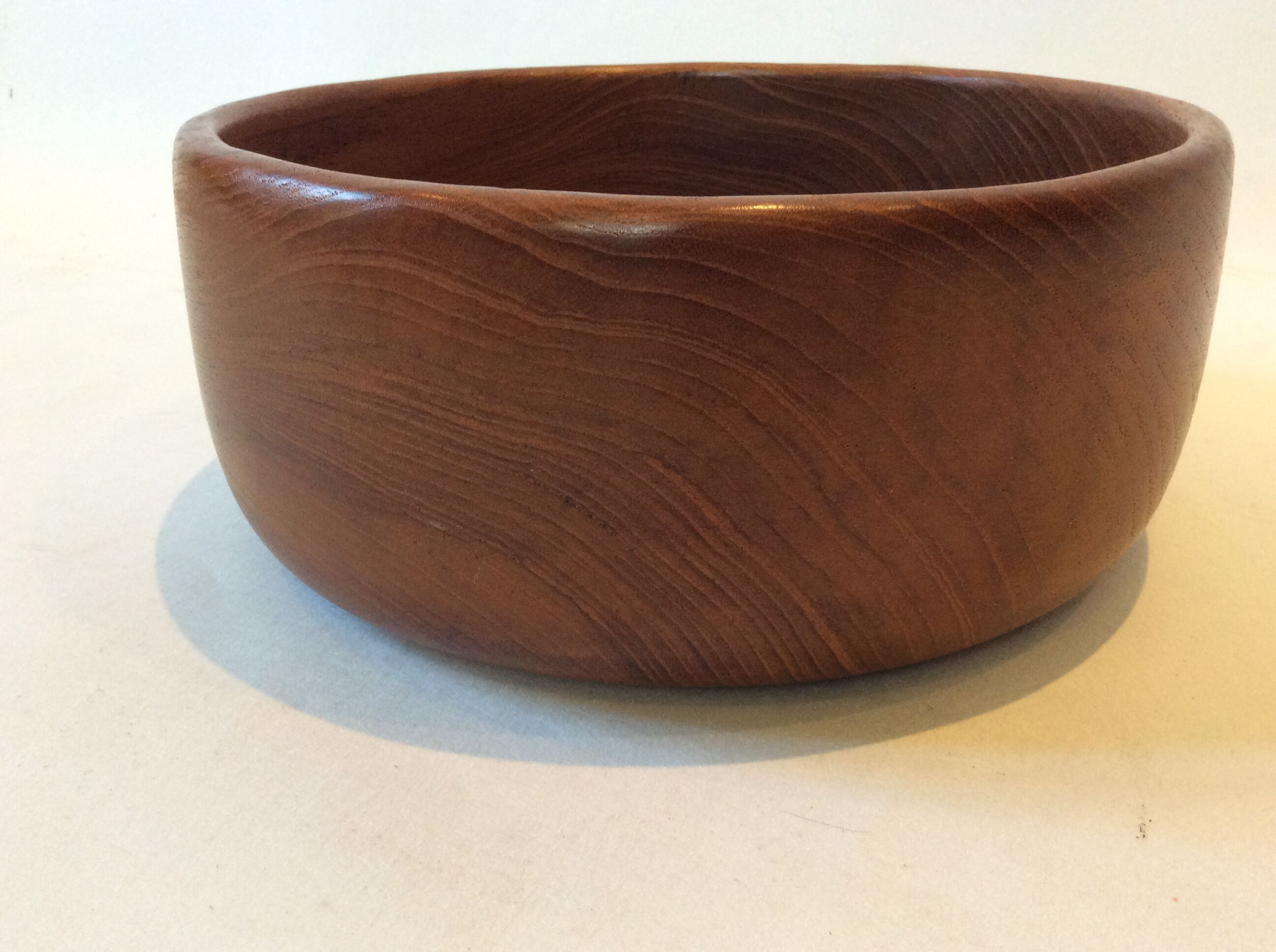 Scandinavian-style teak salad