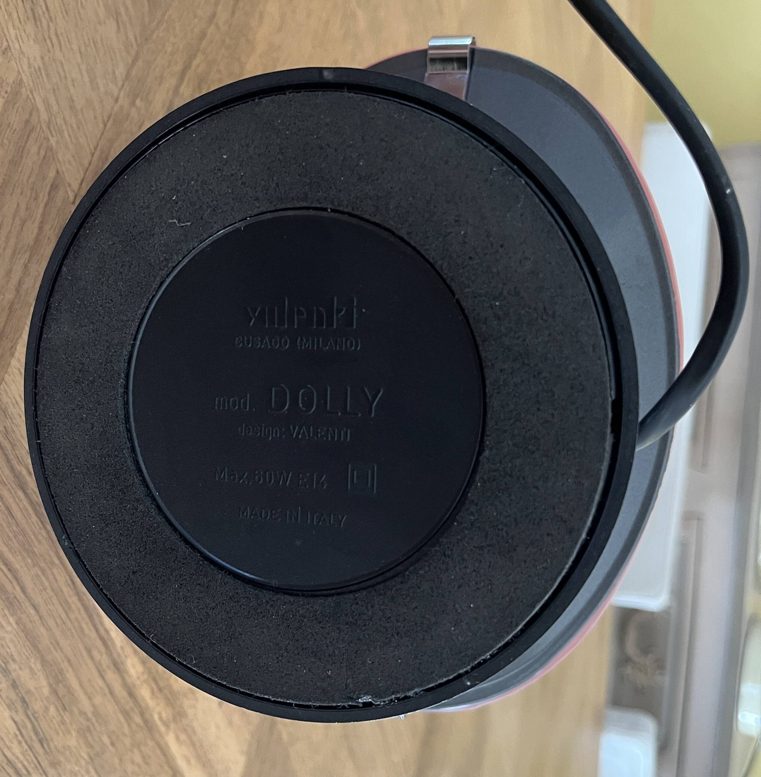 Lampe Dolly par Franco Mirenzi pour Valenti Luce, 1980