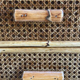 Rattan chest of drawers