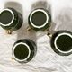 Coffee cups Bistrot Yves Deshoulieres Apilco empire green