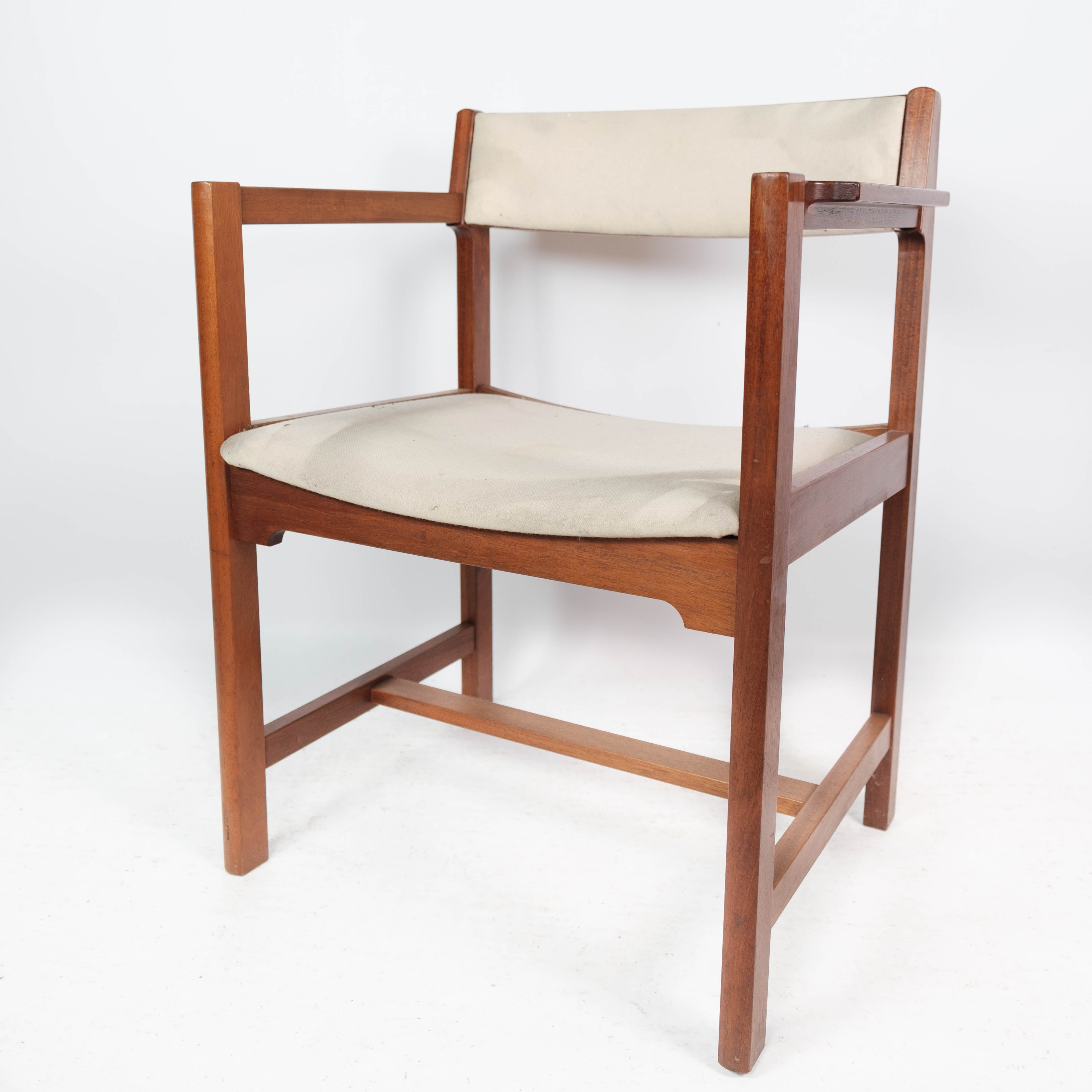 Armchair in mahogany of Danish design  by Søborg Furniture, 1960s