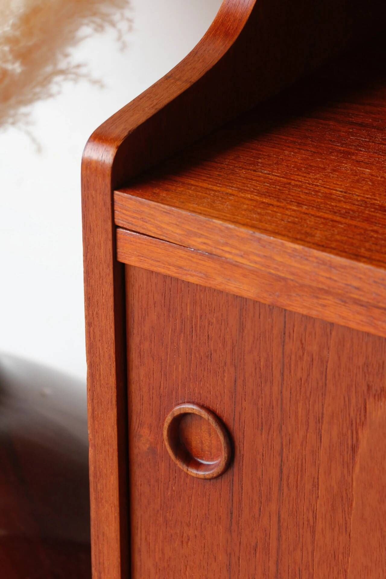 Bibliothèque scandinave vintage en teck – années 60