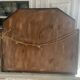 Miroir Art déco en bois doré 74x61