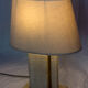 Office lamp in travertine and laiton 1970s