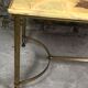 Coffee table in brass and onyx vintage 1960