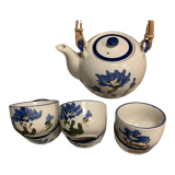 Teapot and 6 bowls