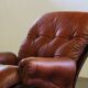Vintage 1970s Leather Lounge Chairs by Elsa & Nordahl Solheim for Rybo Rykk