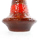 Large vintage lava ceramic vase by KIL Liboje, 1960s.