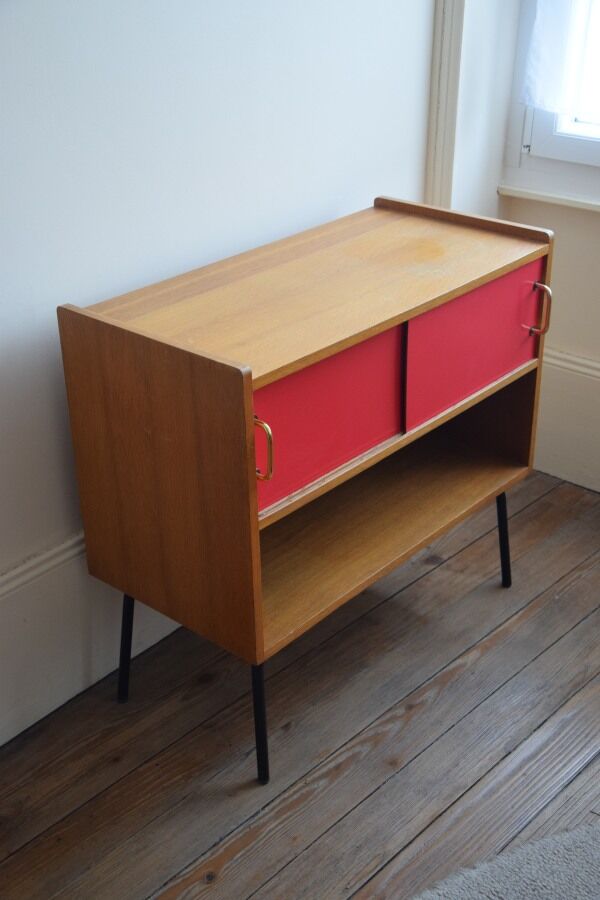 Enfilade furniture entrance TV 50-60 vintage design