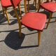 Set of 6 vintage bistro chairs