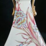 Art Nouveau cracked ceramic trim, eyelet patterns