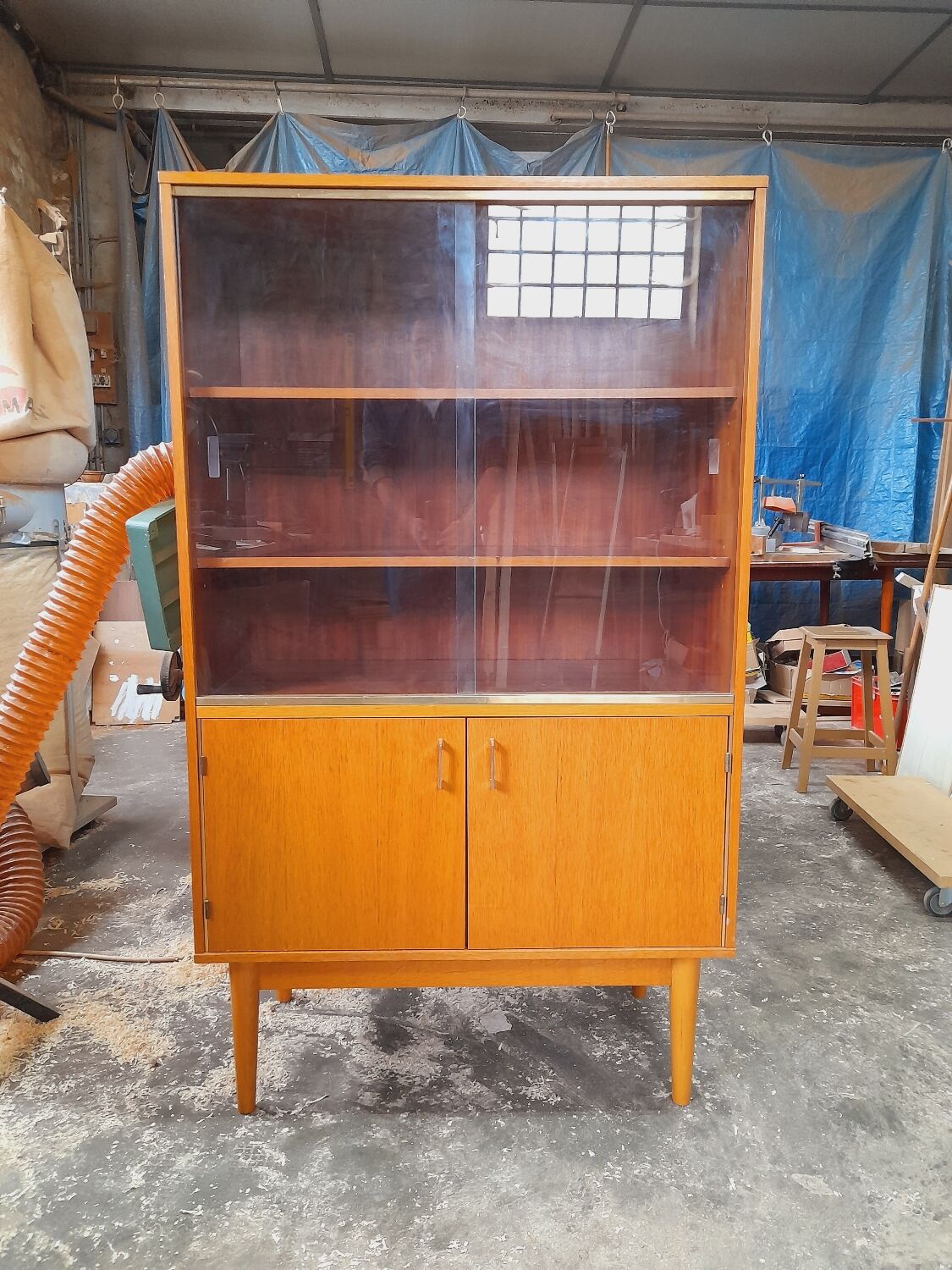 Vintage showcase furniture