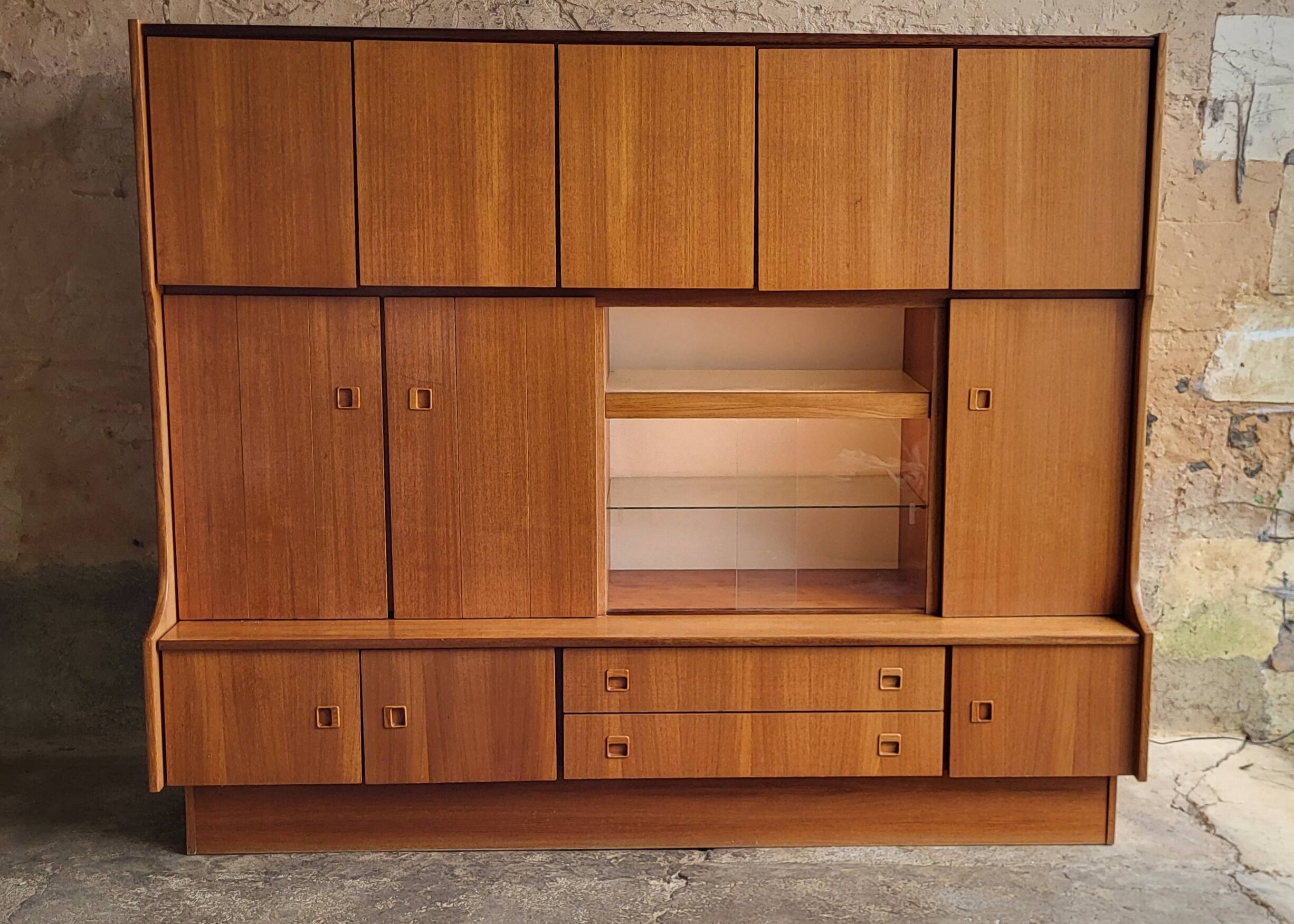 Living Buffet 1970s Teak Scandinavian Style