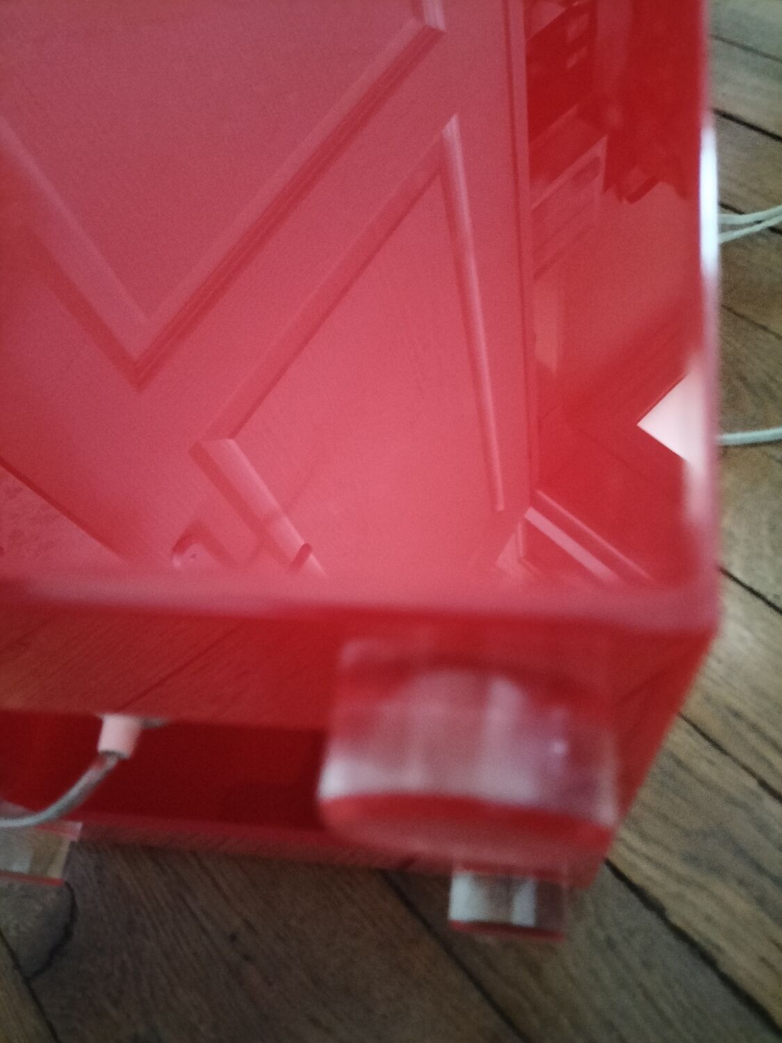 Table d'appoint ou de chevet lumineuse plexiglas