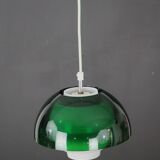 Great looking acrylic pendant lamp by Bent Karlby for ASK Lightings - Model Ergo - Denmark 70's