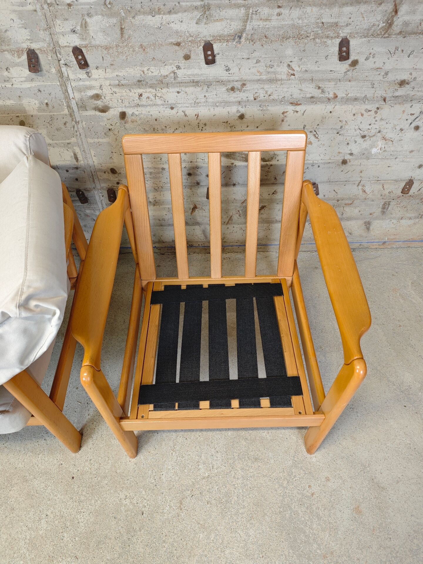 Paire de fauteuils vintage 
