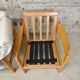 Paire de fauteuils vintage 