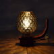 Mid-century Wood Table lamp/ Drevo Humpolec,1960‘s.