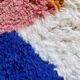 Handmade decorated Beni Ouarine rug, size 250cmx150cm
