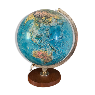 Vintage Globe Earth 70s