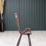 Brutalist tripod chair