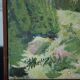 Old framed oil on canvas, Brunissard Valley - Queyras - Hautes Alpes