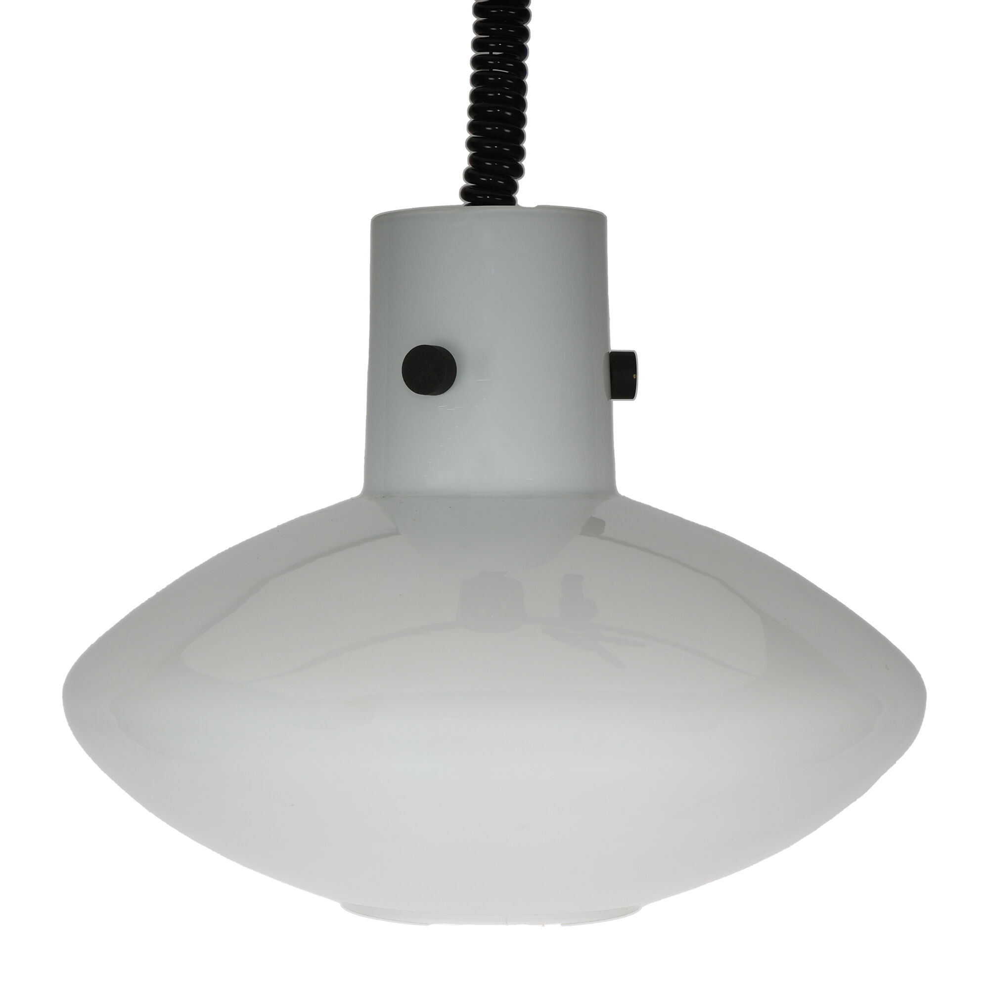 White limburg glas ufo pendant lamp