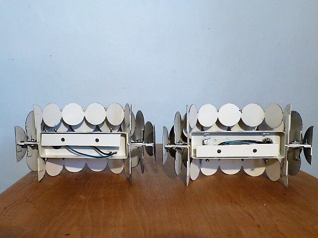 Pair of sconces, Doria Leuchten, 1960s