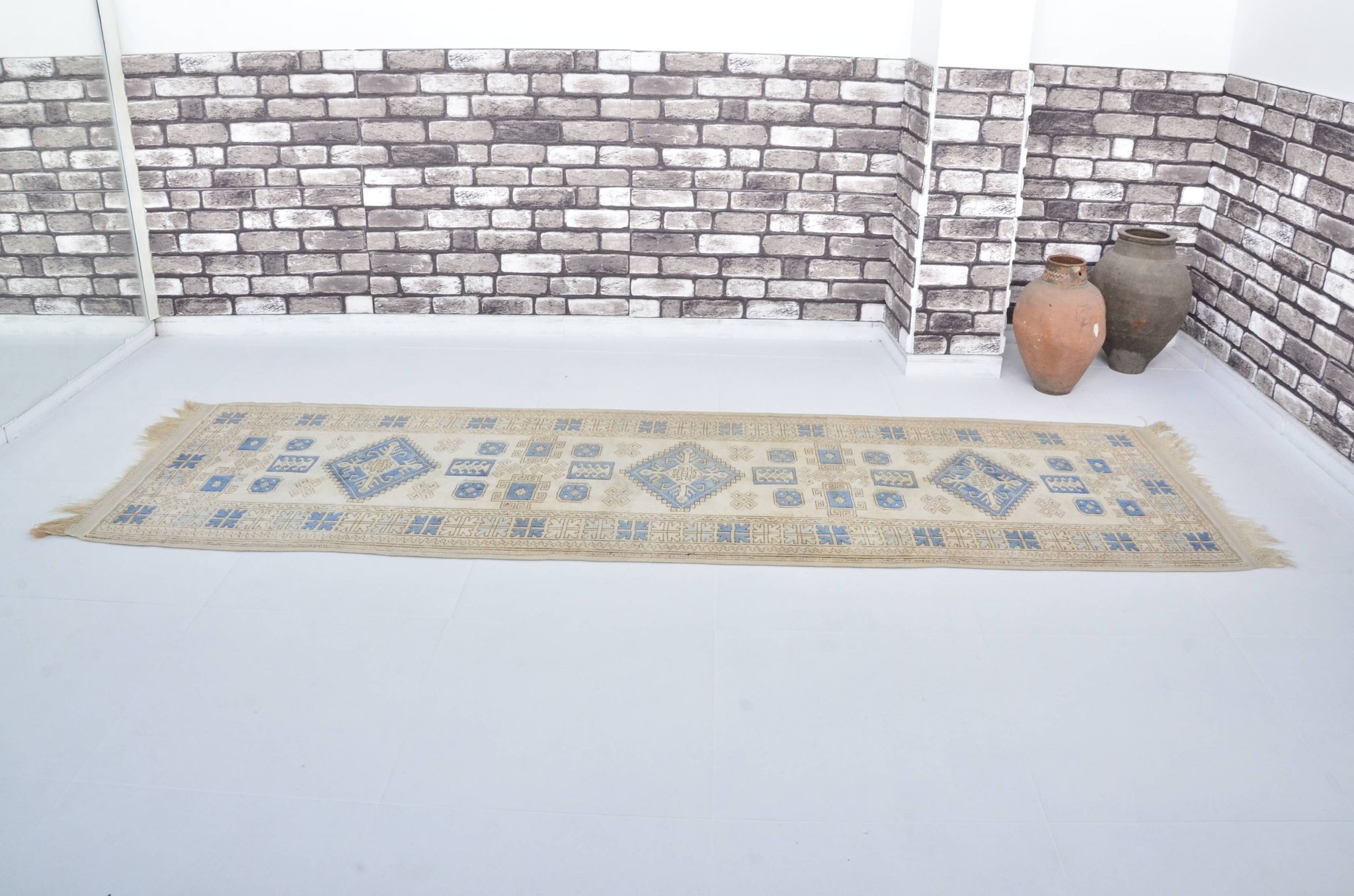 Turkish Oushak handmade rug sku 3593