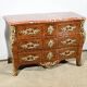 Tomb Commode in Violet Wood Marquetry, Transition Louis XIV / Louis XV style – 1st Par